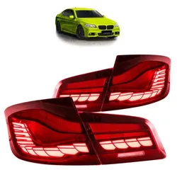 Voll LED Rückleuchten passend für BMW F10 Limousine 2010-2016 Rot in OLED Technik