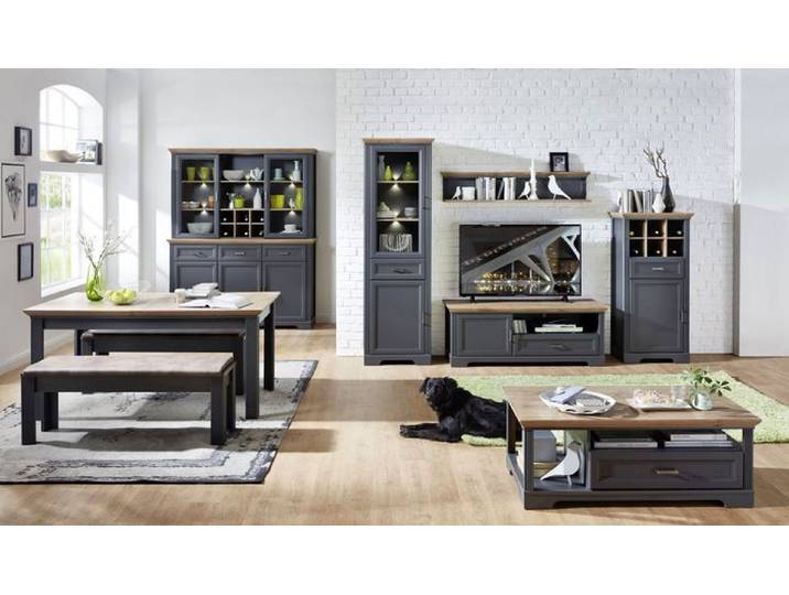Buffet Jasmin Graphit Dekor Buffetschrank