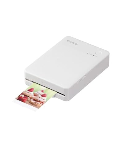 Canon SELPHY QX20 Draagbare Fotoprinter met Wi-Fi, Dye-sublimatie, Wit