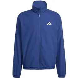 ADIDAS Herren Schlupfjacke Essential mit kleinem Logo, Größe XS in Blau Blau
