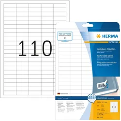 HERMA, Etiketten, Etiketten