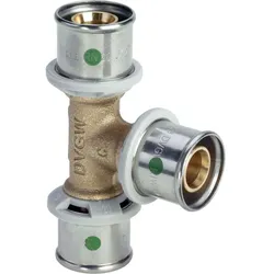Viega Sanfix-P T-Stück 303495 20 mm, mit SC-Contur, Rotguss