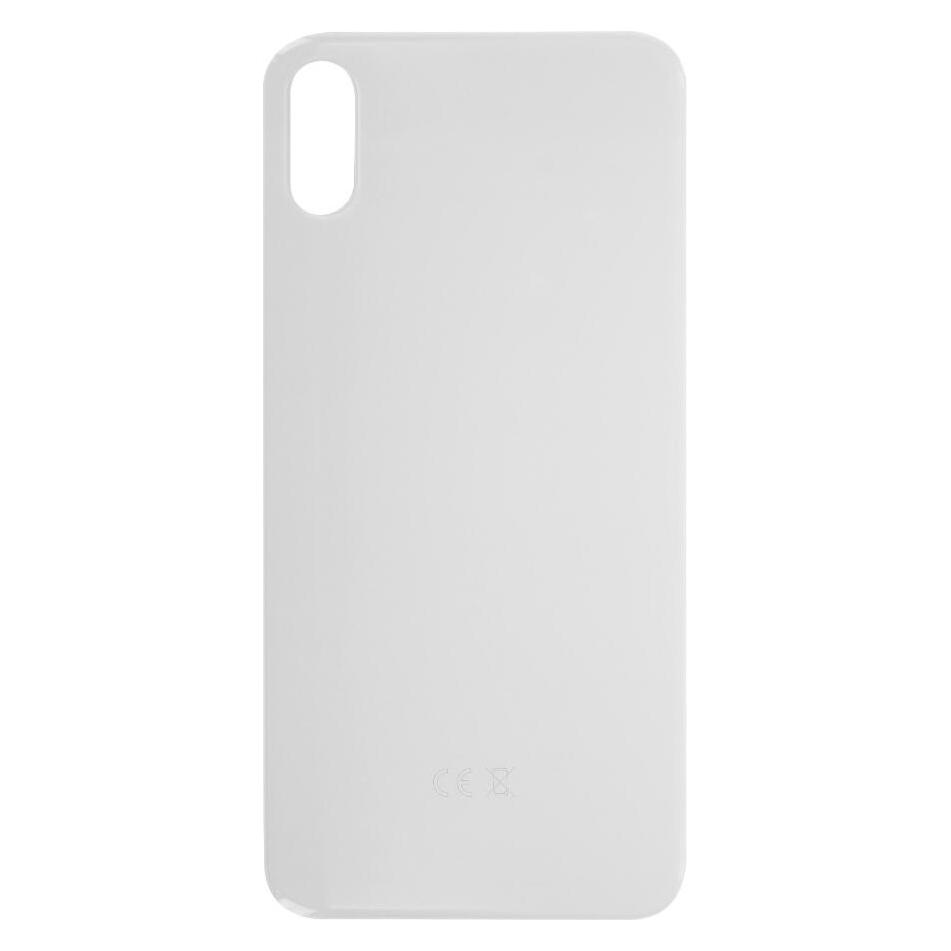 OEM Replacement iPhone XS Max back cover silver, without Logo (Apple iPhone XS Max) (25445858)