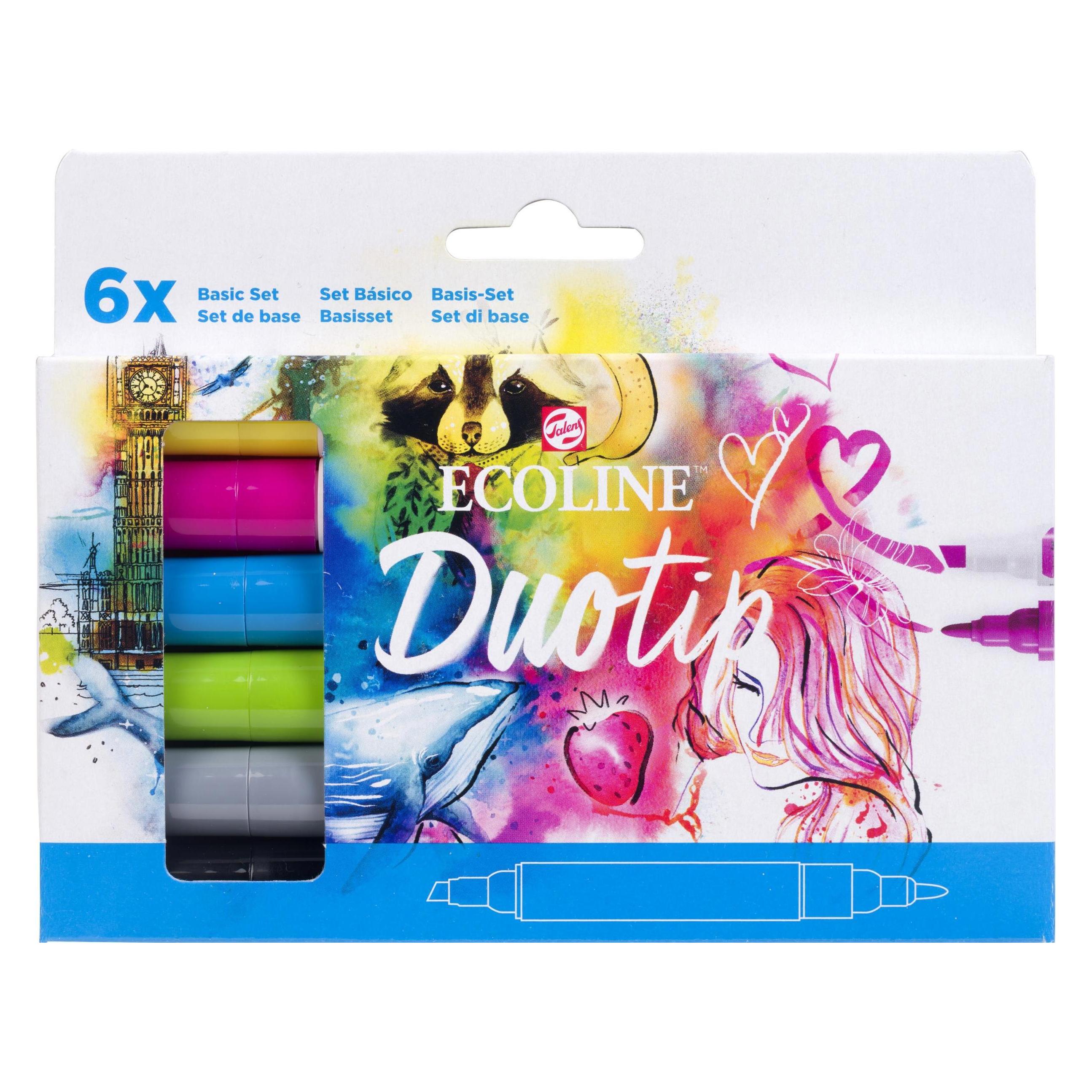 Talens ECOLINE DUOTIP - Farbstifte Set (6x) (11609910)