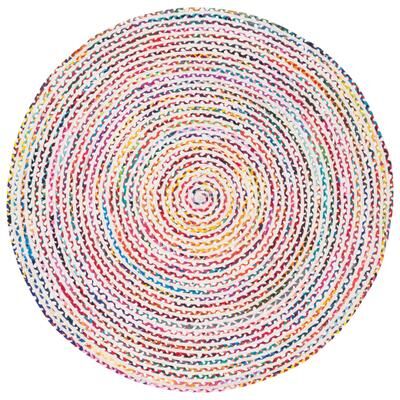 SAFAVIEH Handmade Braided Heinz Boho Cotton Rug