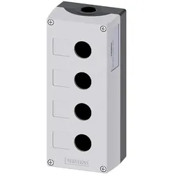 Siemens Enclosure for command devices, 22mm, Schalter + Taster, Grau