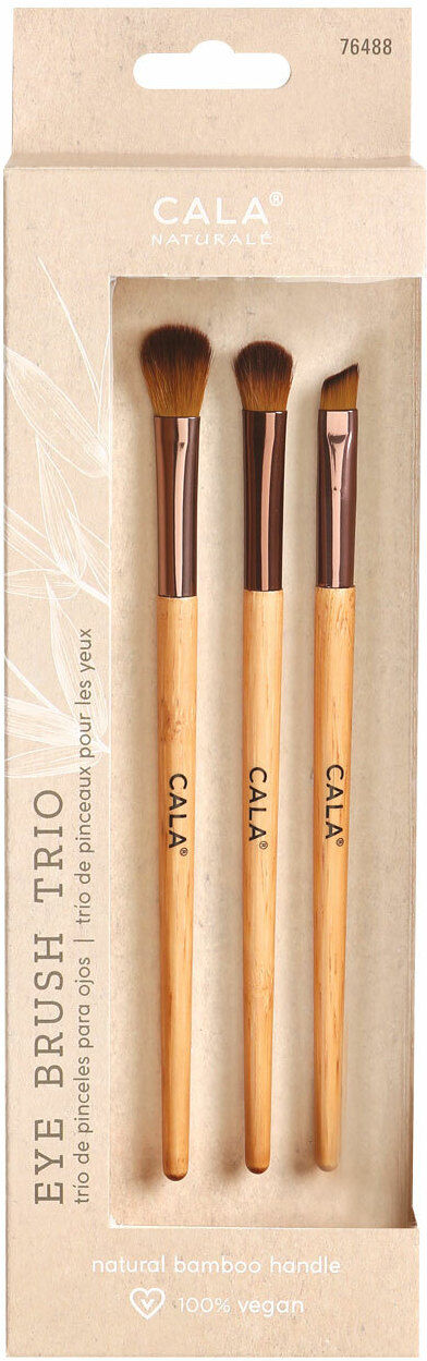 Cala Bamboo Eye Brushes Trio
