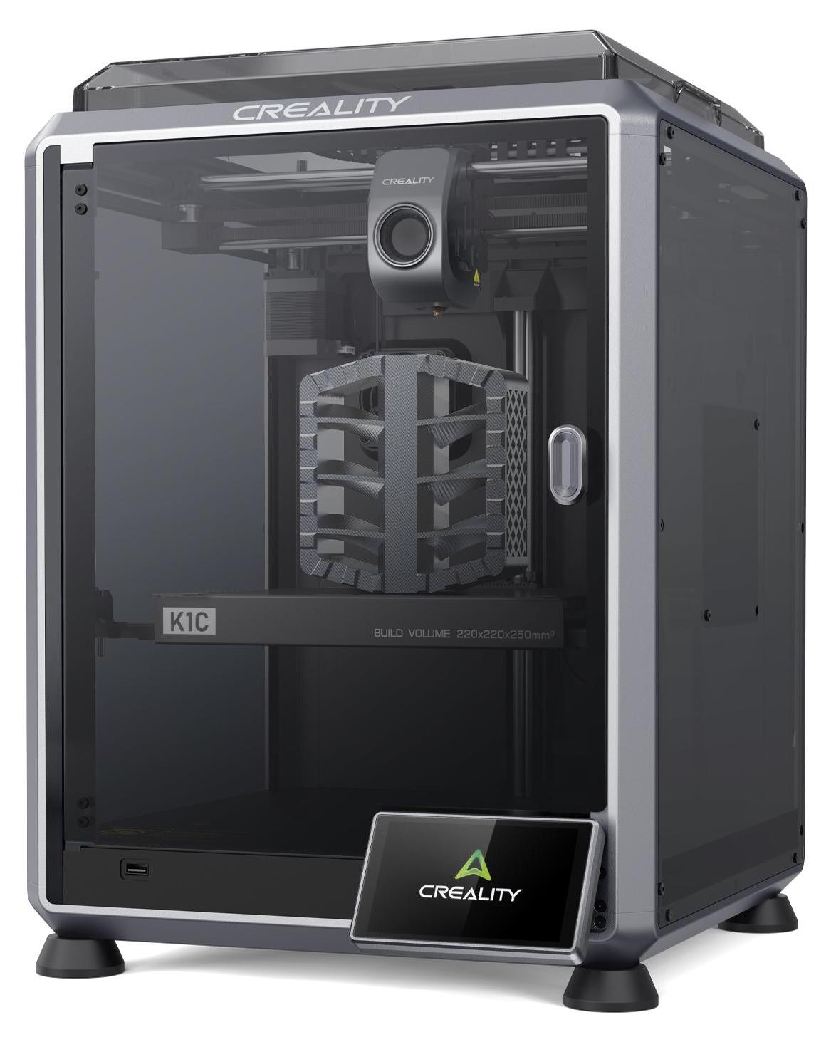 Creality K1C, Fused Deposition Modeling (FDM), WLAN, USB Anschluss, Sichtfenster