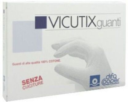 Cantabria Labs Difa Cooper Vicutix Guanto in Cotone Antiallergico Taglia Small