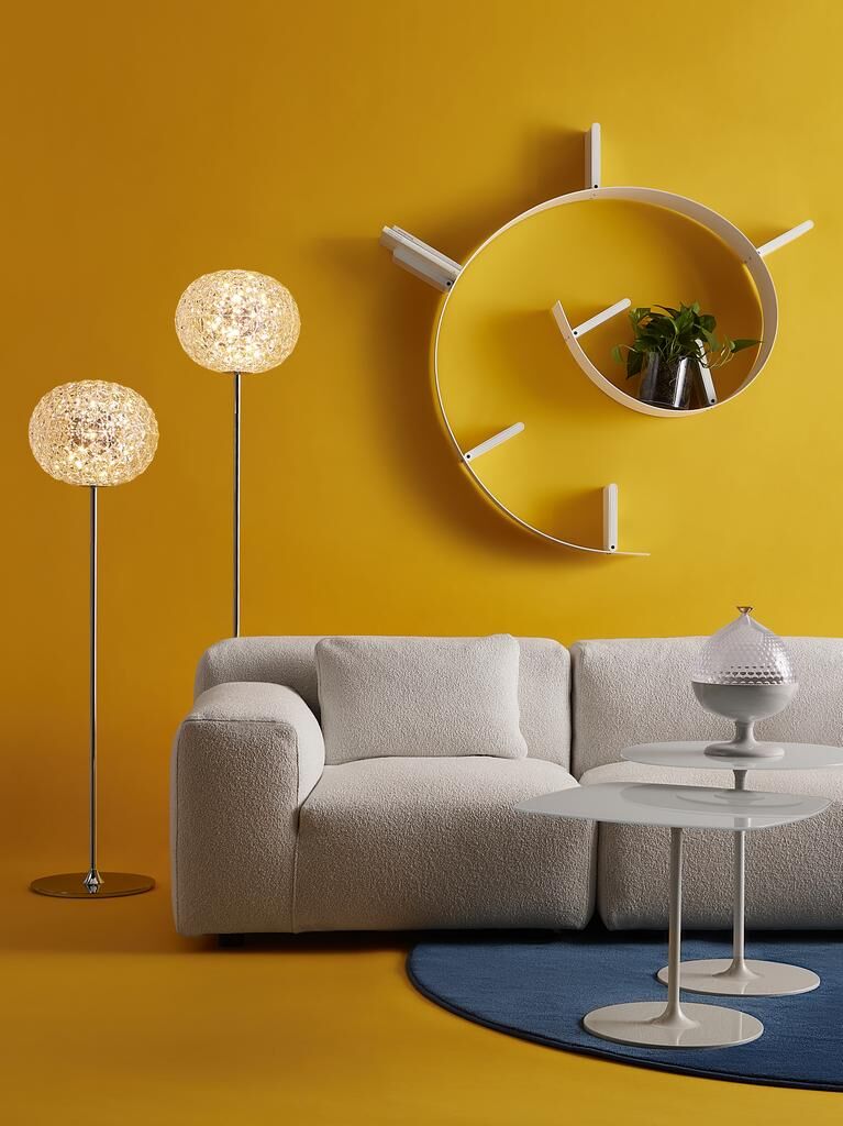 Kartell Planet LED Stehleuchte (rauchgrau, H 160cm) rauchgrau   H 160cm