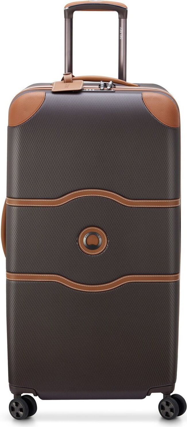 DELSEY PARIS Trolley Chatelet Air 2.0 Trunk 4 Double Rolls Trunk 80 Marron hellbraun
