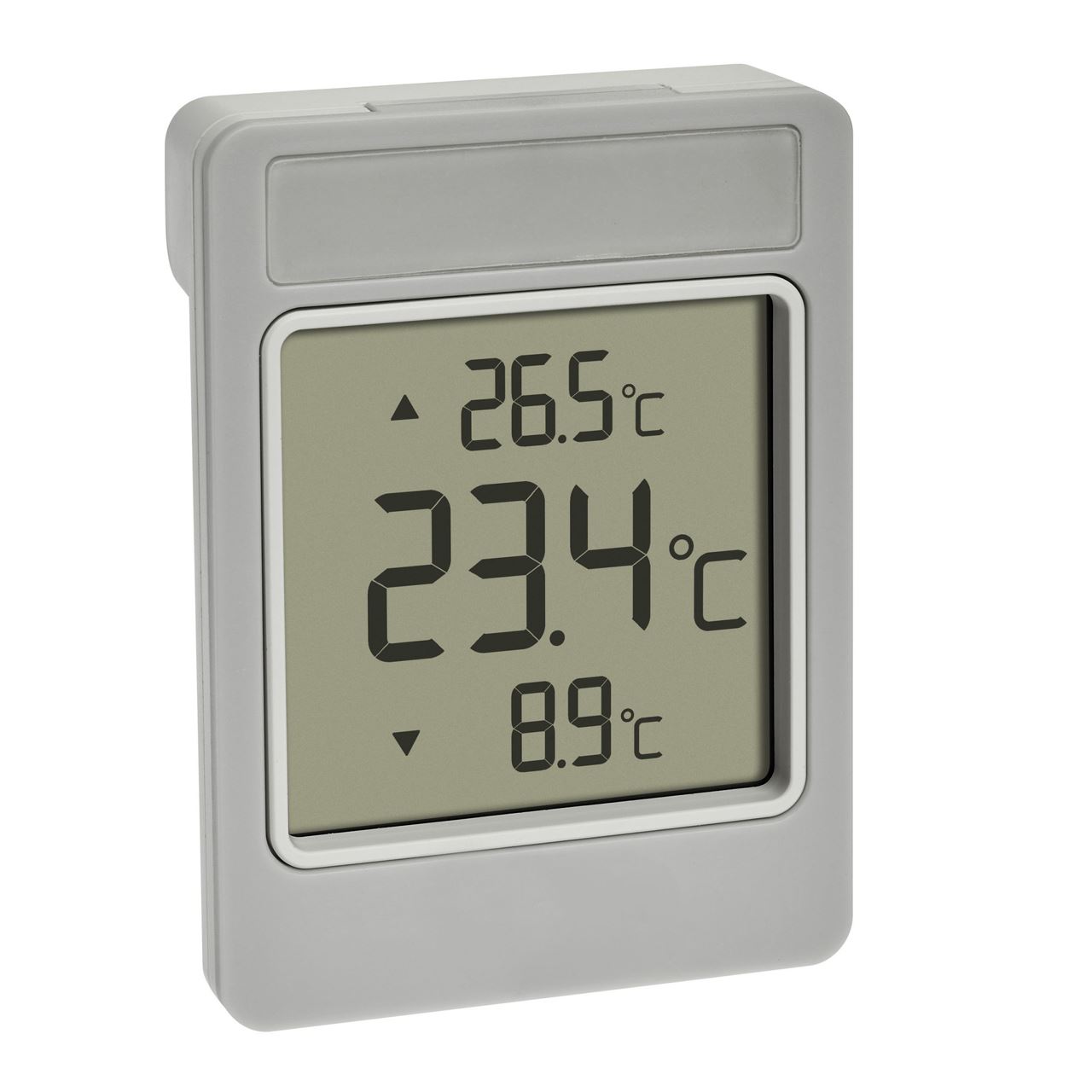 TFA 30.1067 WINDOO Thermometer silber