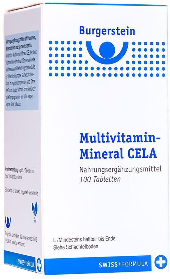 Burgerstein Multivitamin Mineral Cela Tabletten 100 St
