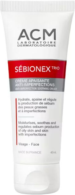 ACM Laboratoires Sébionex Trio Creme Suavizante Anti-Imperfeições 40ml