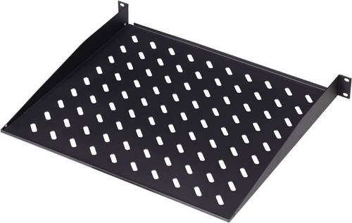 Digitus DN-19 TRAY-1-SW 19 Zoll Netzwerkschrank-Geräteboden 1 HE Festeinbau Geeignet für Schranktiefe: ab 450mm Schwarz