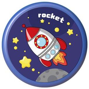 The Handy Homestead Cartoon Soft Flying Disc For Kids, Parent Child Outdoor Throw Toy rockets