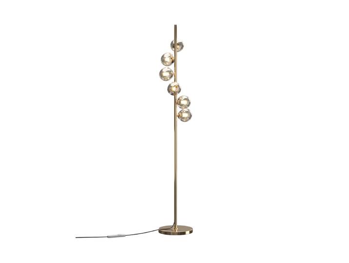 Cluster Stehlampe „Dallas“ Bernstein/Messing Maytoni