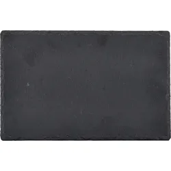 Nicolas Vahe Servierbrett Slate, Schieferplatte, 28 x 18 x 0.5 cm, Grau