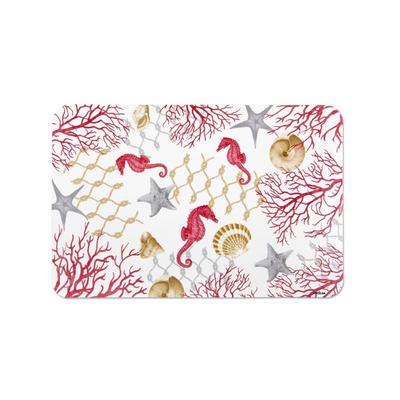 Excelsa Set mit 6 Tischsets Coral Kunststoff 43,5x0,1x29 cm Bunt