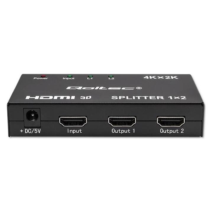 Qoltec Aktiver HDMI-Splitter (51796)