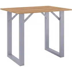 VCM, Bartisch, Holz Bartisch Stehtisch Xona 80x80 cm