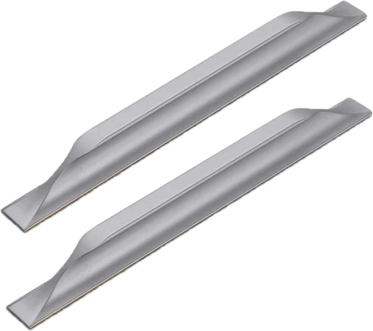 Set van 2 grijze kastgrepen van aluminiumlegering voor het vernieuwen van meubels