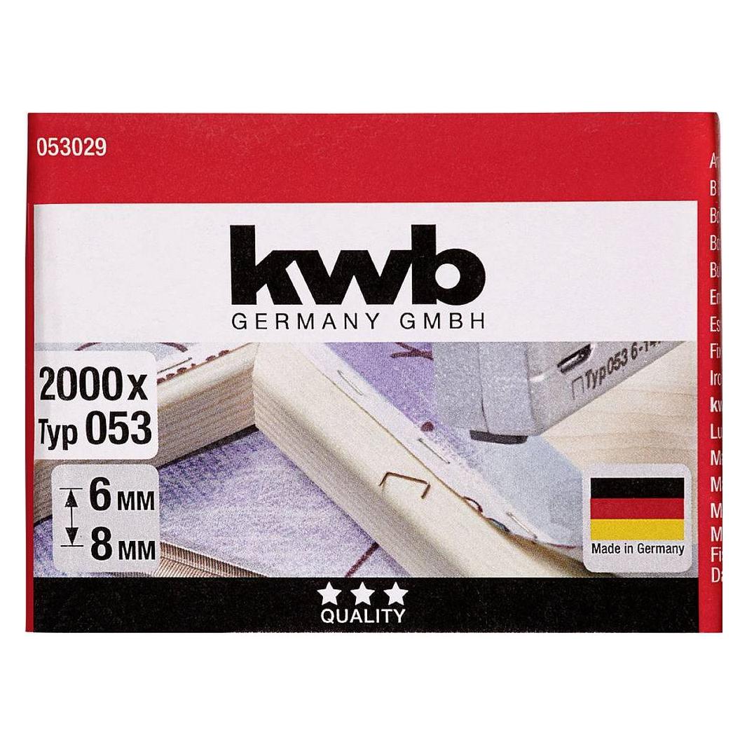 kwb 2000-Klammern Sort. 6/8 mm (053029)