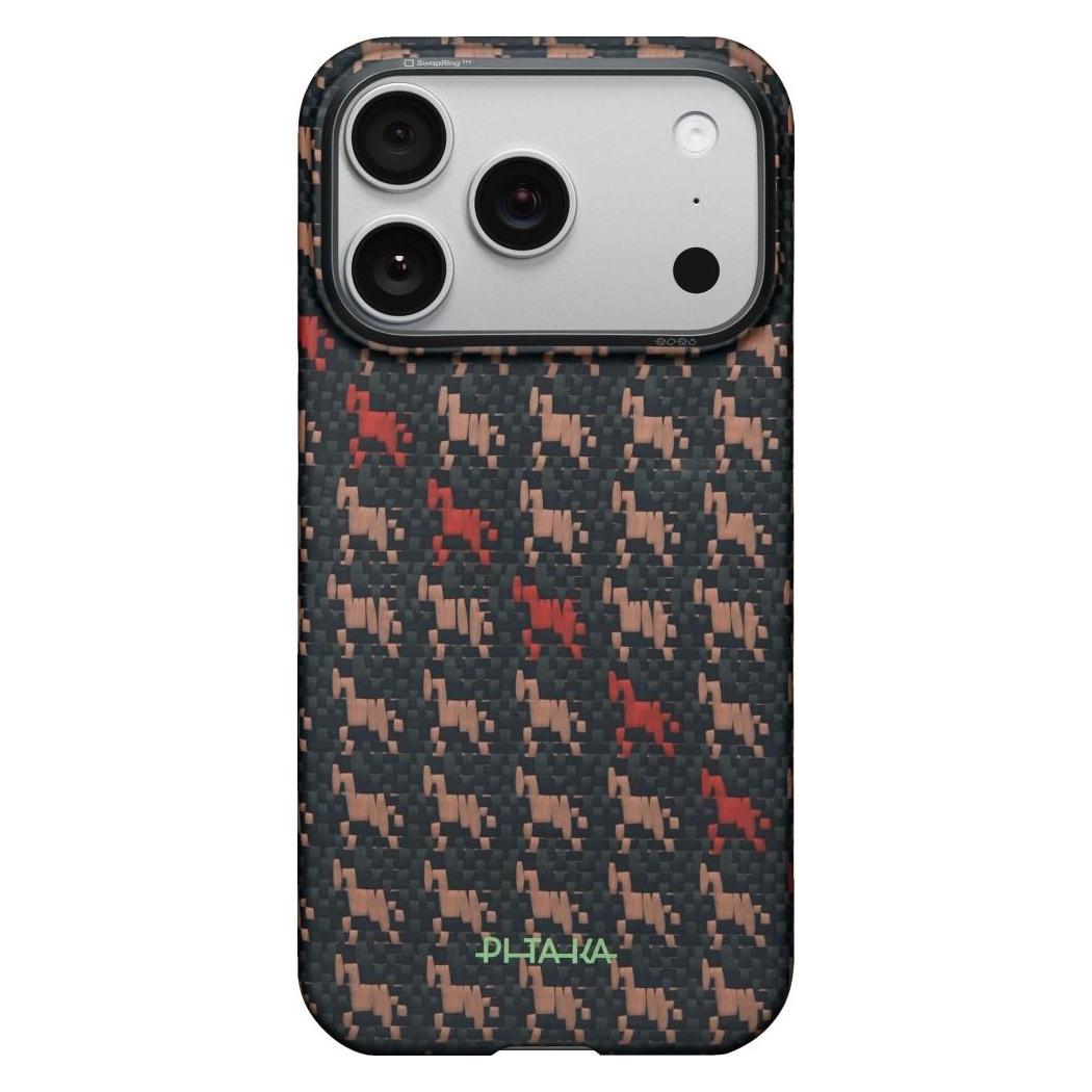 Pitaka Etui Edge Case Happiness Rides In do iPhone 17 Pro Max ebon kylin (Apple iPhone 17 Pro Max) (PITAKA)