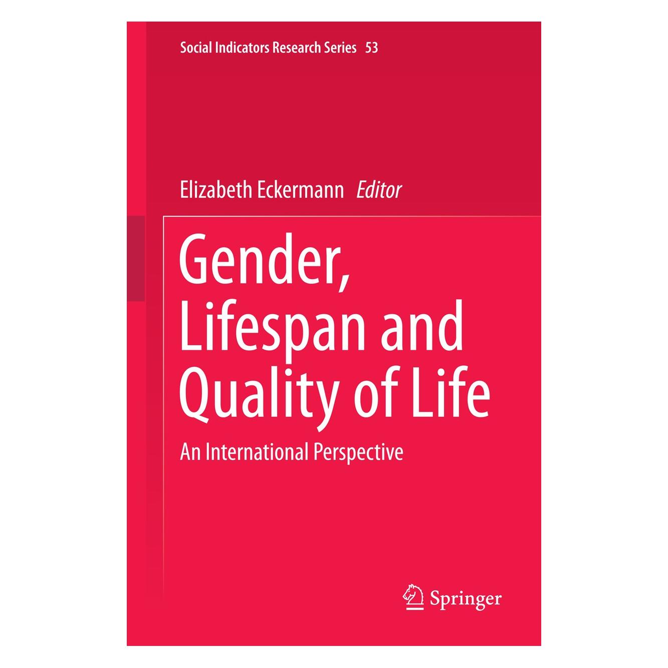Springer Gender, Lifespan and Quality of Life (Englisch, Hardcover, Elizabeth Eckermann) (9789400778283)