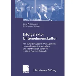 Erfolgsfaktor Unternehmenskultur, Fachbücher von Sonja Sackmann
