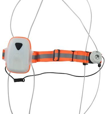 LightInthebox LED Running Vest with Front Light, Reflective Outdoor Gear for Men/Women, Adjustable LED Light for Night Running, Cycling, and Dog Walking, USB Rechargeable, Multiple Light Modes