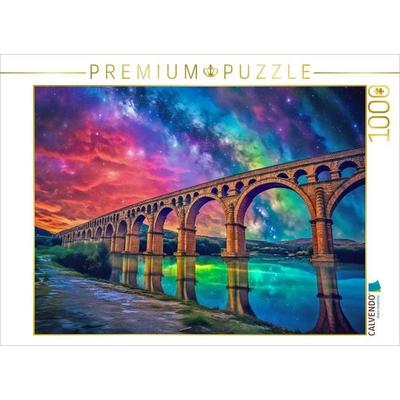 CALVENDO Puzzle Pont Du Gard Brücke, Frankreich | 1000 Teile Lege-Größe 64x48cm Foto-Puzzle für glückliche Stunden, Sonstige von , Calvendo Puzzle