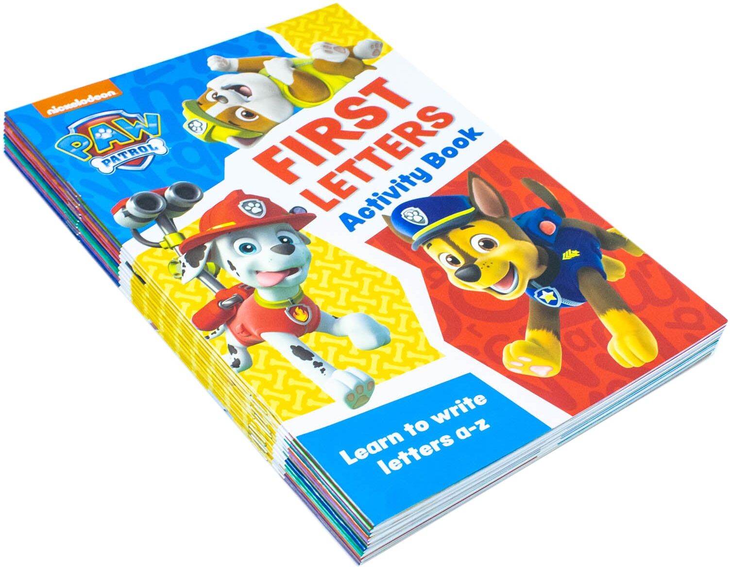 Collins Paw Patrol Get Set for School Activity 12 Books Collection Set – Phonics, Numbers & Early Learning Collection for Kids