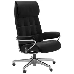 Stressless Bürostuhl London Star High Back Leder Schwarz Batick Black