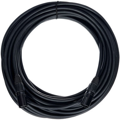 Hicon CAT6A Armored Cable 10G 15m Schwarz