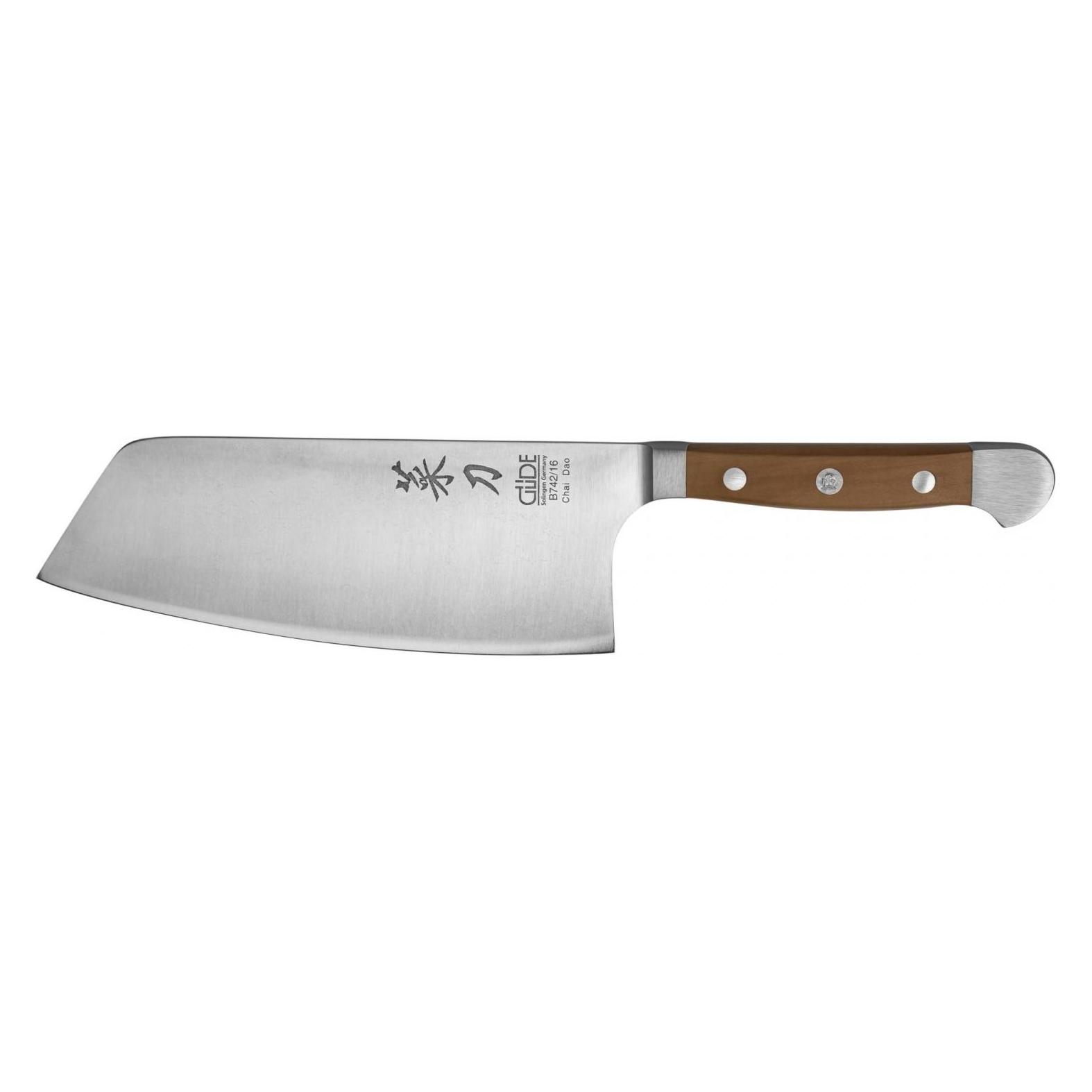 Güde Solingen Alpha Kochmesser Chai Dao Birne 16 cm (16 cm) (B742/16)