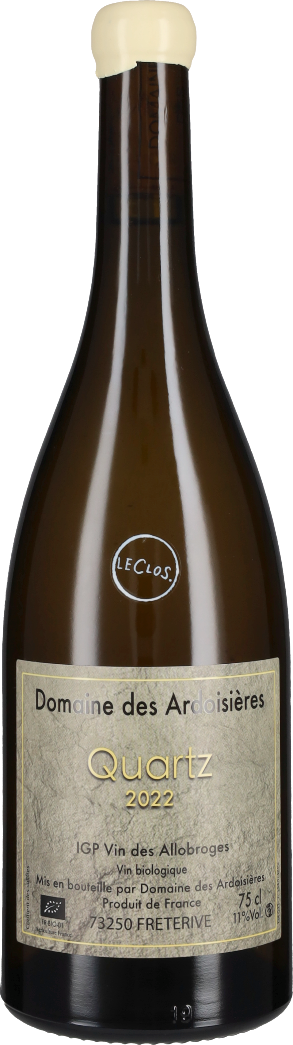 'Quartz Blanc' Domaine des Ardoisieres 2022