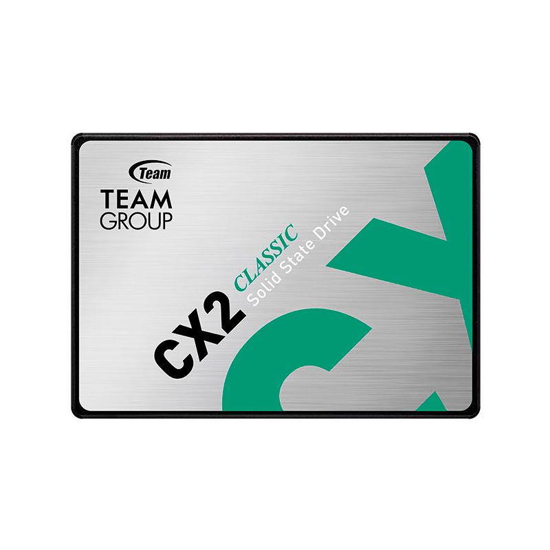 512GB TeamGroup CX2 2.5" (6.4cm) SATA 6Gb/s 3D-NAND TLC (T253X6512G0C101)
