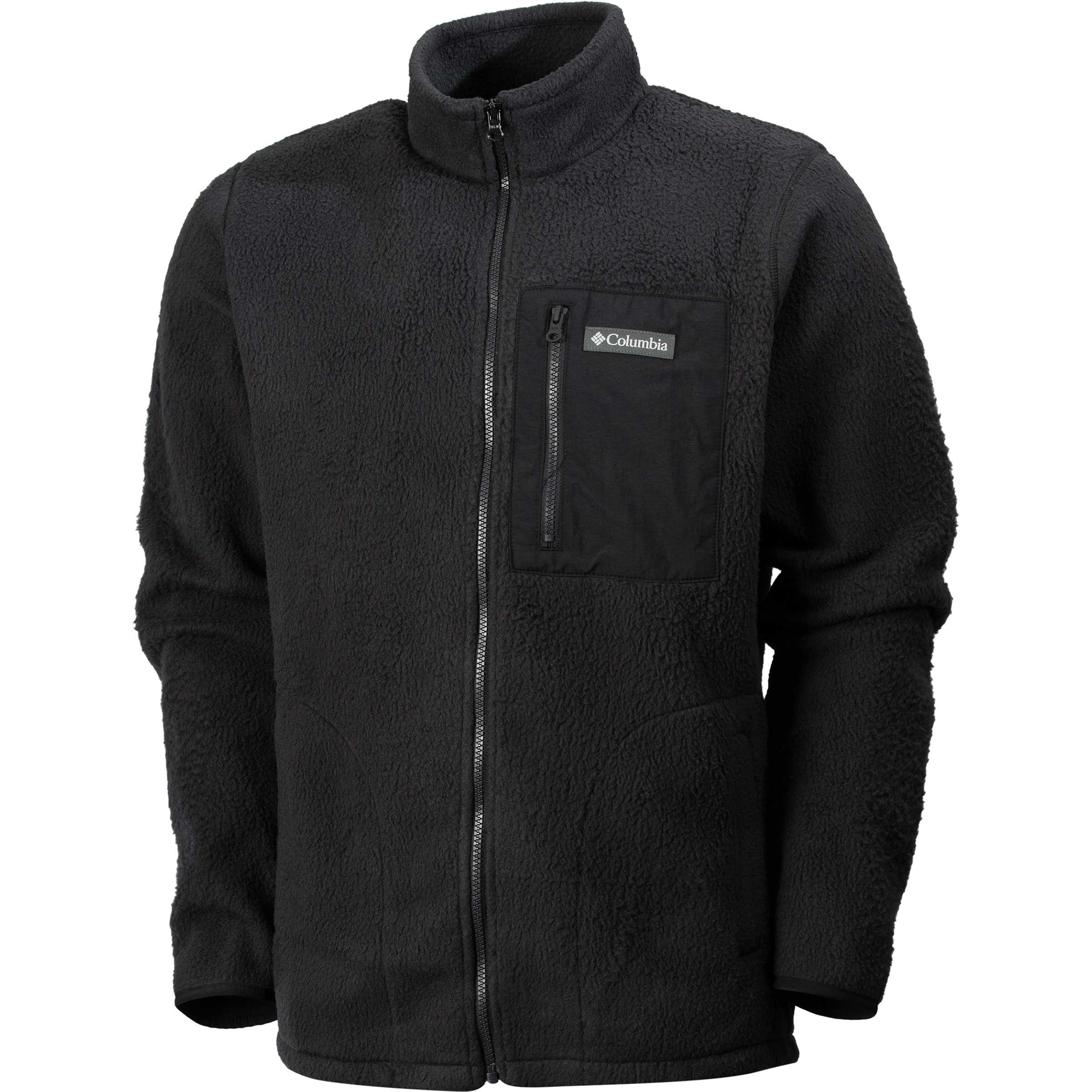 Columbia Jasper Ridge Pebbled Herren Fleecejacke schwarz Größe S Lifestyle Widerstandsfähig