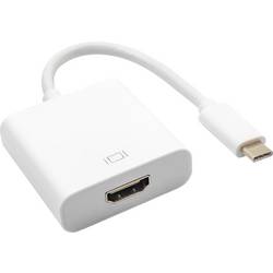 Akyga AK-AD-53 USB-C® Adapter [1x USB-C® Stecker - 1x HDMI-Buchse] 4K UHD 15 cm