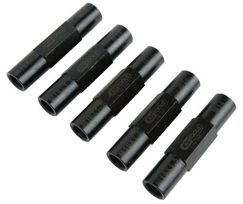 KS Tools Adapter für Radstehbolzen mit IG M14 + M16x1,5, 5er Pack 700.1485