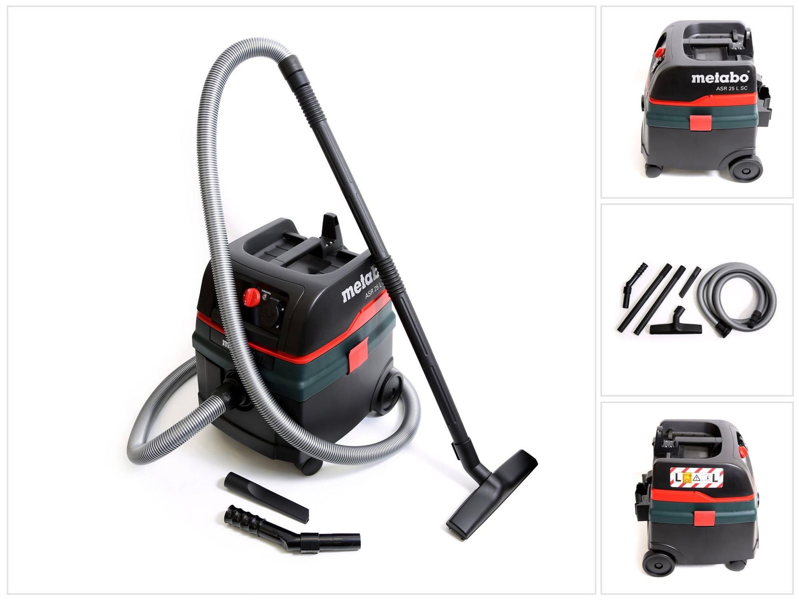 Metabo alleszuiger ASR 25 L, 1400 watt