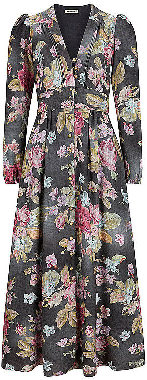 GOTTSEIDANK Trachtenkleid ZOE grau   34 34