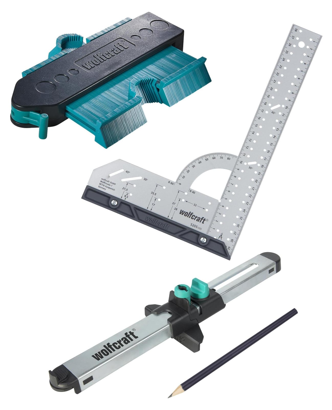 Wolfcraft Set voor het aanpassen van laminaat- en designvloeren