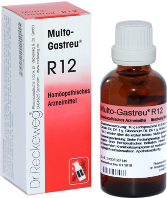 Dr.RECKEWEG & Co. GmbH MULTO-GASTREU R12 Mischung 50 ml 04956959