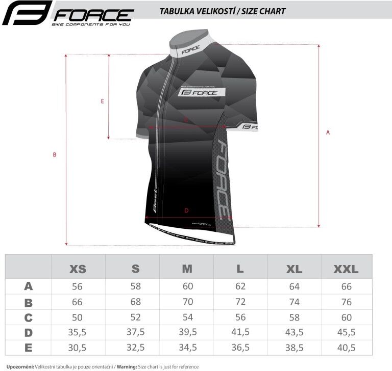 Force Maglia ciclismo  BEST nero fluo