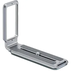 Leofoto UL-01T Universal Titanium L Platte, Stativ Zubehör, Silber
