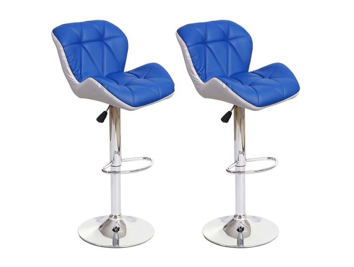 BARHOCKER Blau 2er-Set