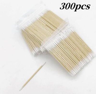 Uplifted Goods Disposable Precision Nail Polish Remover And Cotton Cleaning Sticks 300st