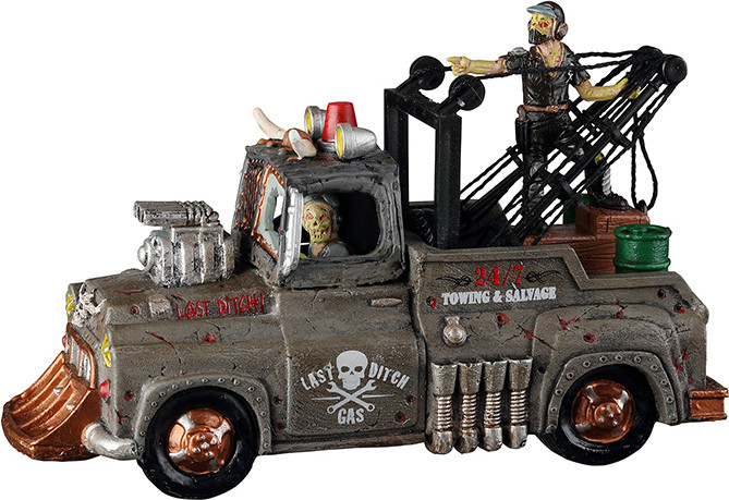LEMAX Last Ditch Tow Truck Kerstdecoratie voor op tafel